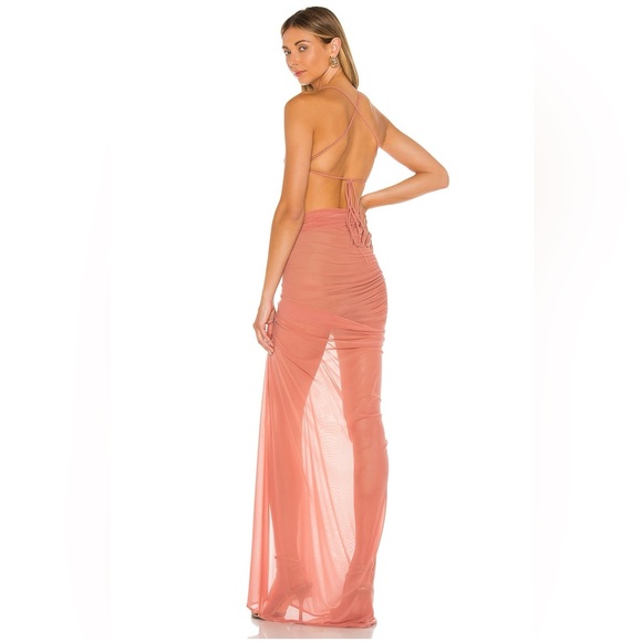 Michael Costello X Revolve Follie Gown Muave Size XL - Picture 3 of 6